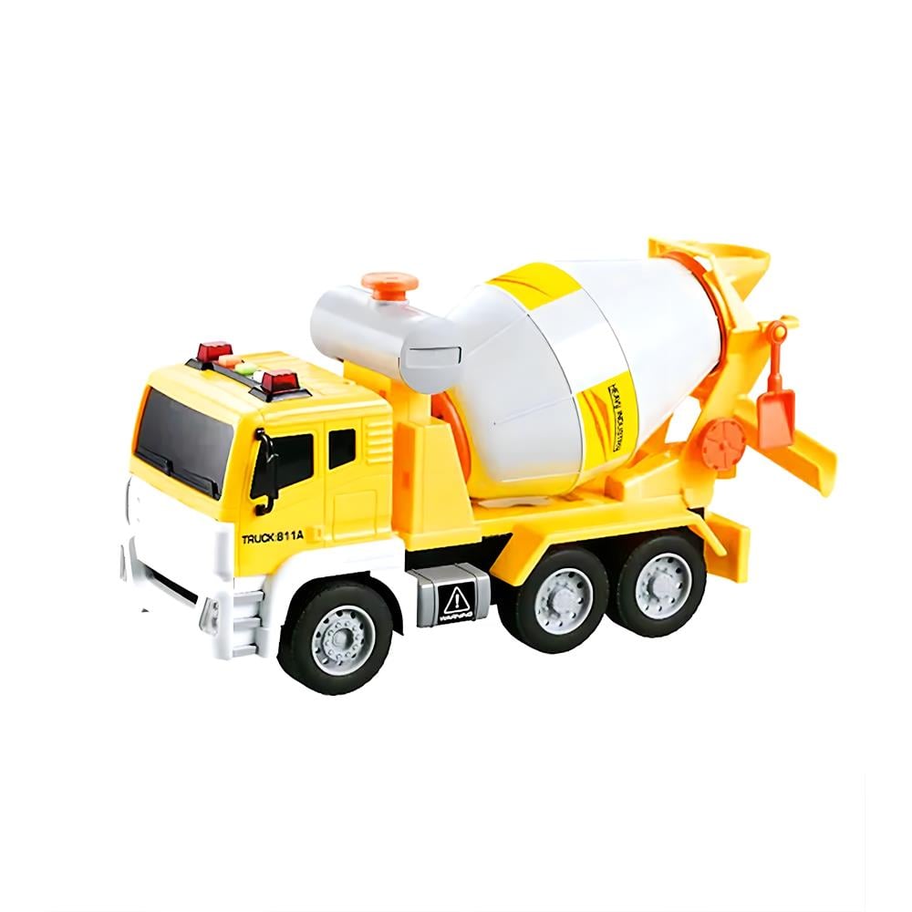 1:16 Sürtmeli Sesli Işıklı Beton Mikseri-WY811A