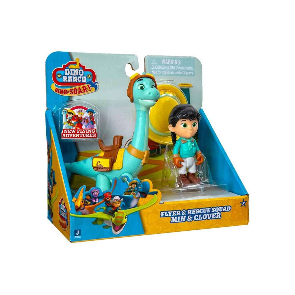 Dino Ranch 2’li Figür Paketi Min&Clover DNA00401 Dino Ranch DNA00401 MC