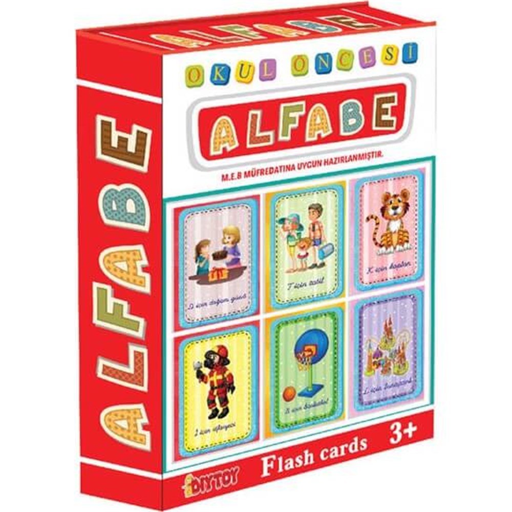 Diytoy Flash Card Alfabe TAB FCA1178 Diytoy TAB FCA1178