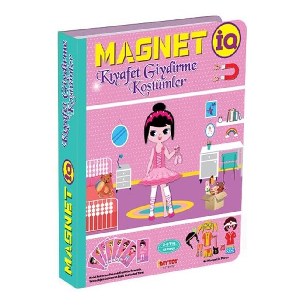 Diytoy Manyetik Kıyafet Giydirme TAB MQ1499 Diytoy TAB MQ1499