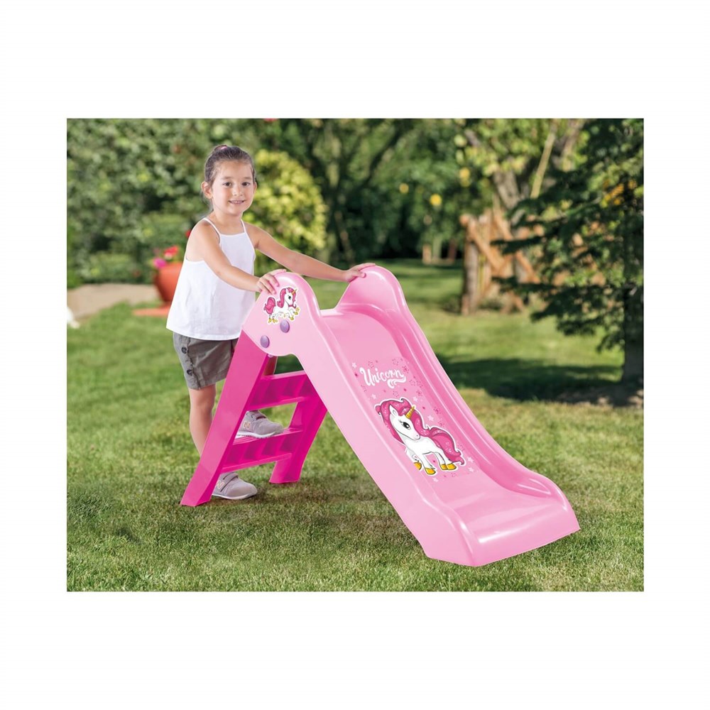 Dolu Unicorn İlk Kaydırağım Pembe Dolu DL 2501