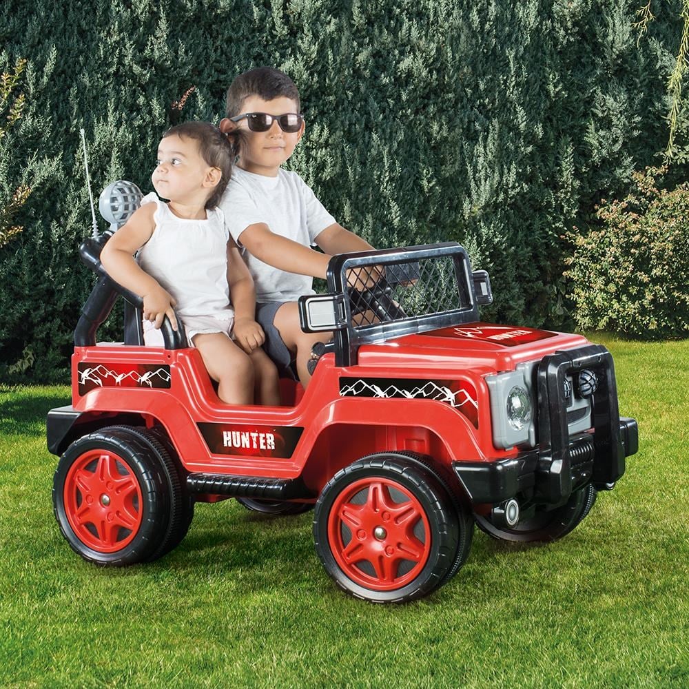 Dolu Hunter 12V Uzaktan Kumandalı MP3 Playerlı Akülü Jeep Dolu DL8081
