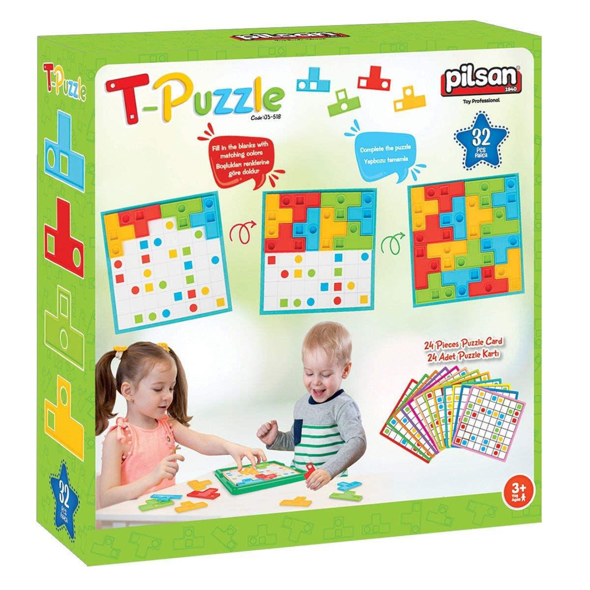 PILSAN T-PUZZLE 32 PARCA 03 518 Diğer PLS 03 518