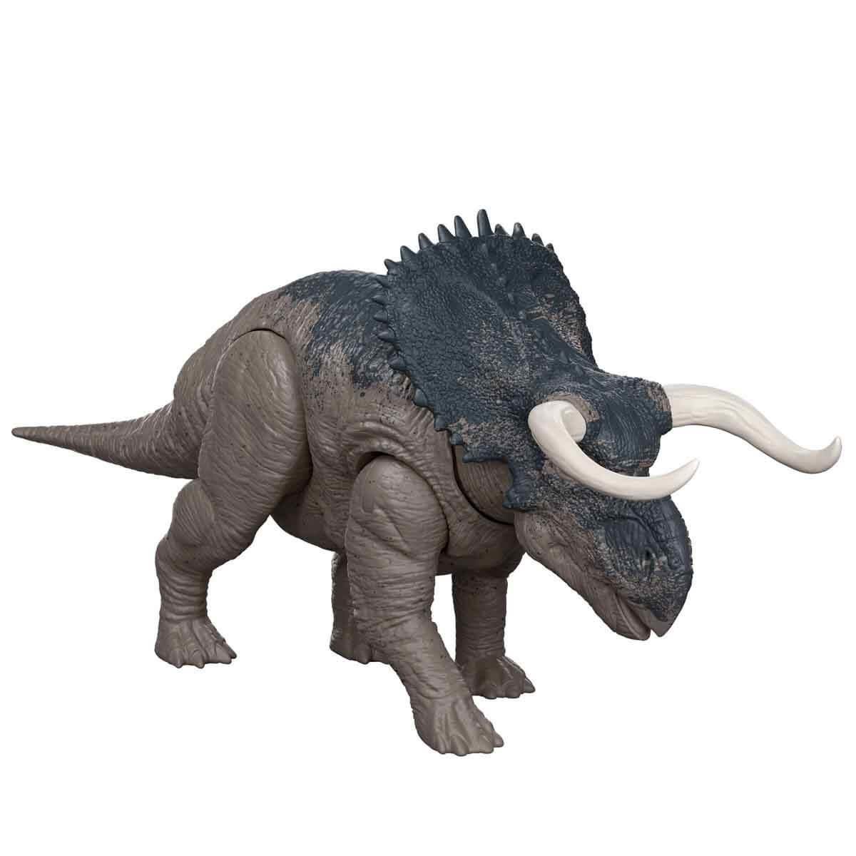 Jurassic World Kükreyen Dinozor Figürü Nasutoceratops JGB87-JGC81 Jurassic World JGC81