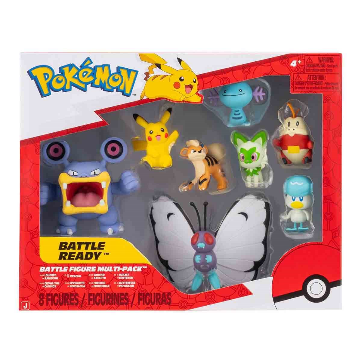 Pokémon Battle Multi Paket 8'li Figür Seti PKW2542 B-PKW4100 Pokemon PKW4100