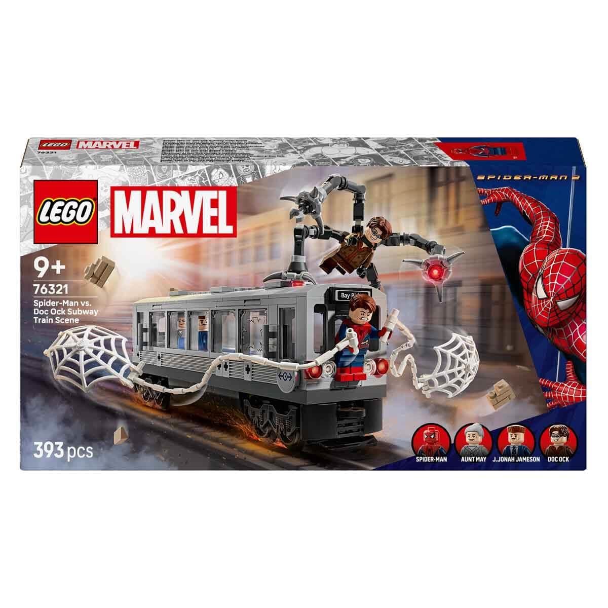 LEGO MARVEL ORUMCEK ADAM ILE DOKTOR OKTOPUS METRO SAHNESI 76321 Diğer LSS76321