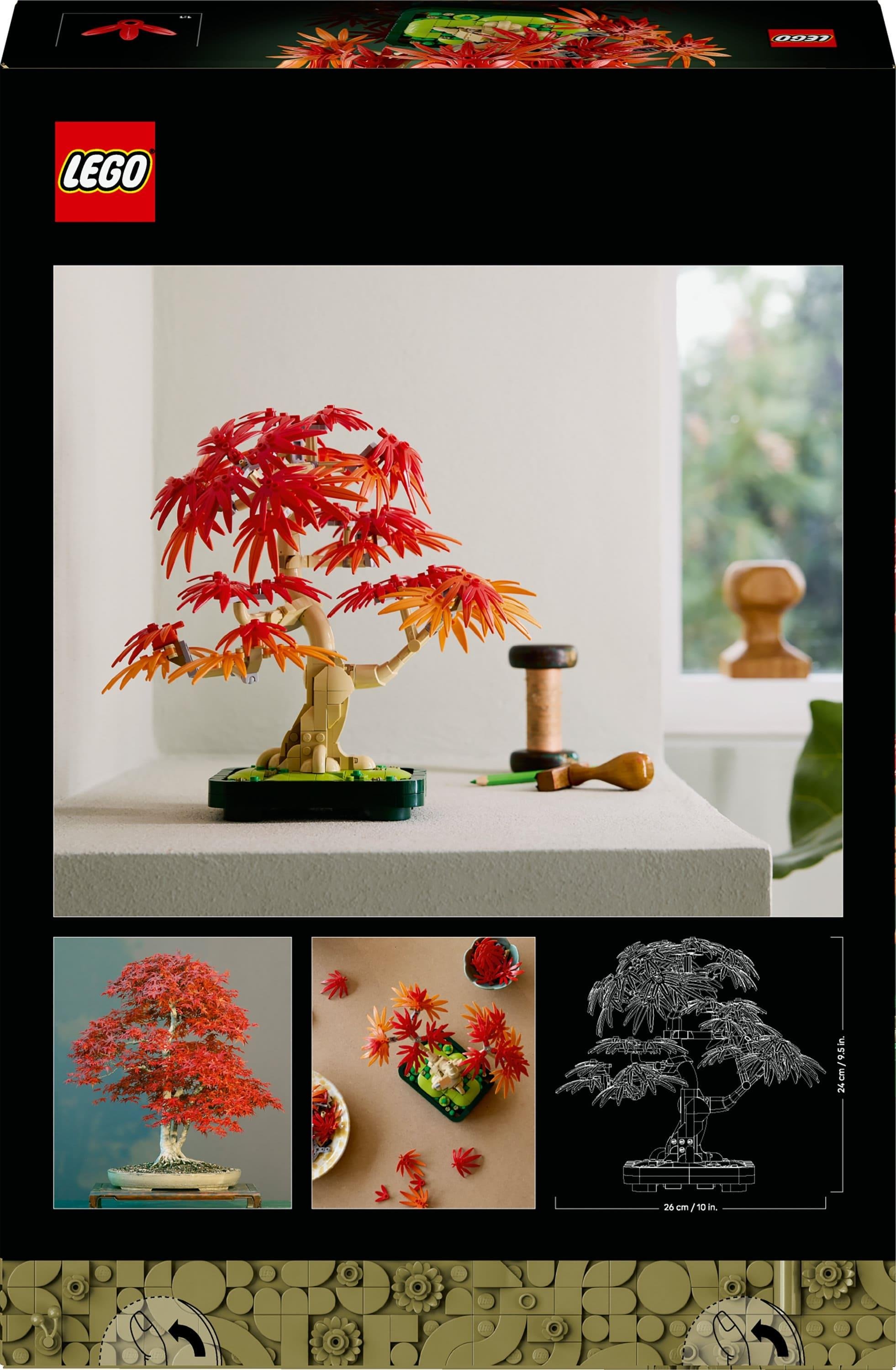 LEGO Botanicals Japon Kırmızı Akçaağaç Bonsai Ağacı 10348
