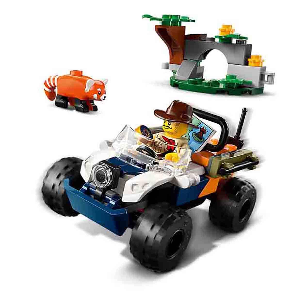 LEGO CITY ORMAN KASIFININ ATV’LI KIRMIZI PANDA GOREVI 60424 Diğer LSC60424