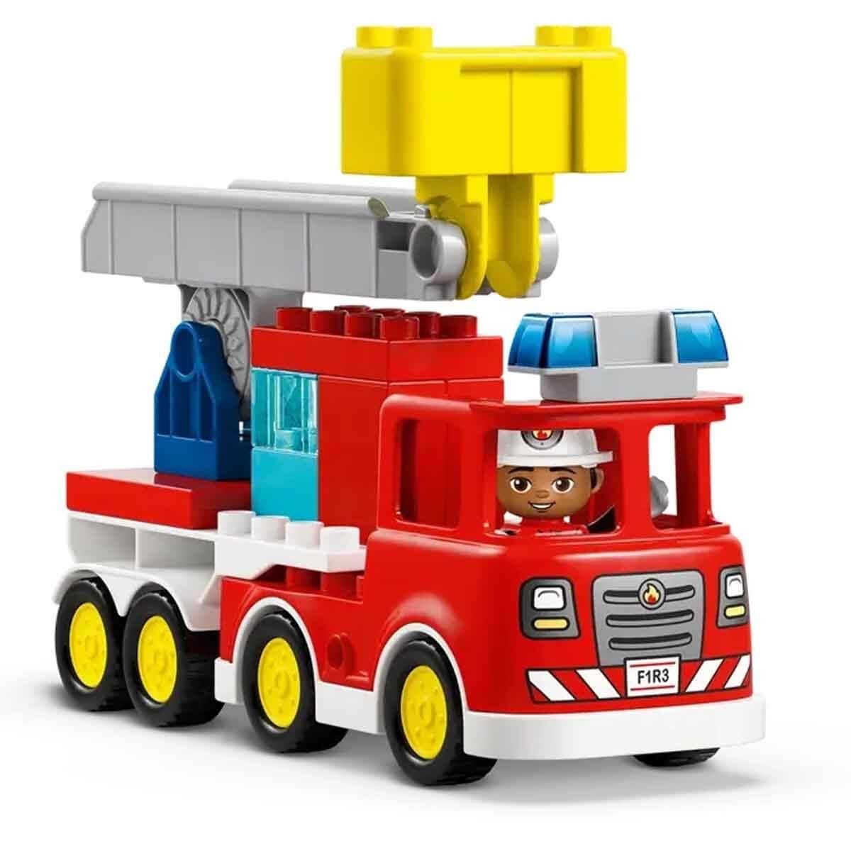 LEGO DUPLO KASABASI HORTUMLU ITFAIYE ARACI VE ITFAIYECI 10473 Diğer LED10473