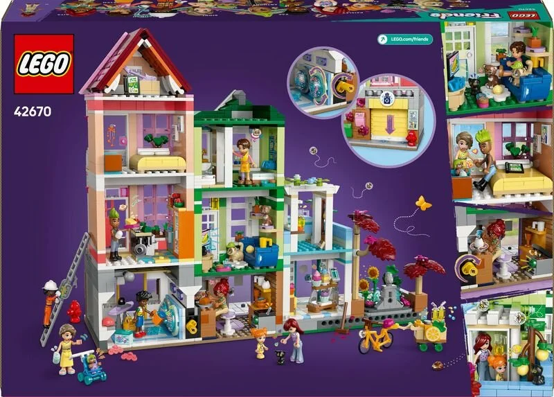 LEGO FRIENDS HEARTLAKE CITY DAIRELERI VE MAGAZALARI MODEL SETI 42670 Diğer LGF42670
