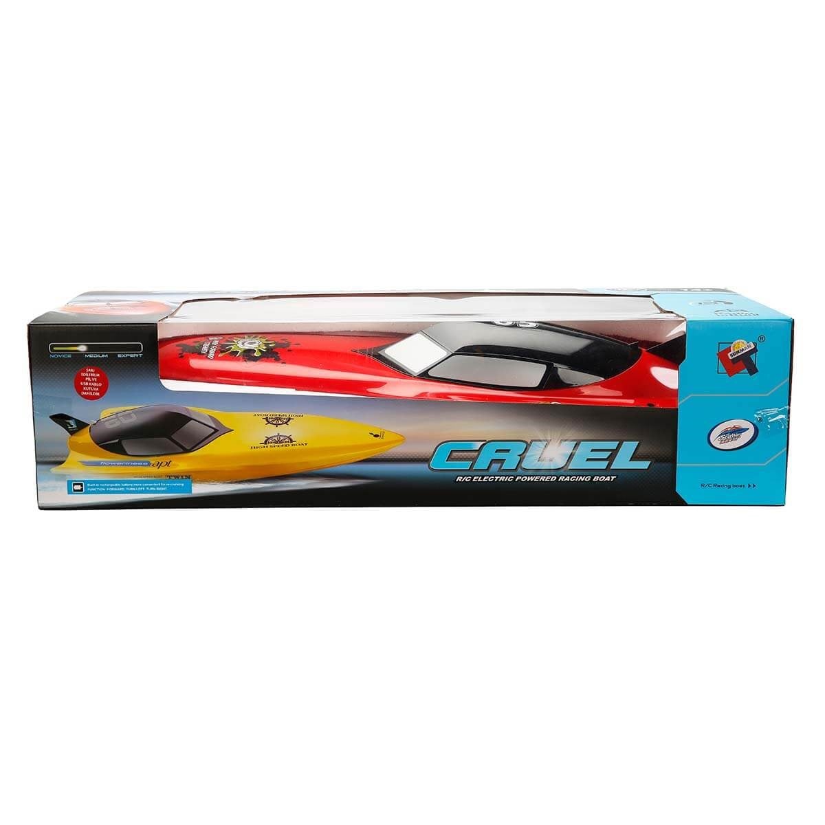 MOTORLU USB SARJLI UZAKTAN KUMANDALI YARIS TEKNESI 74 CM- KIRMIZI Diğer S00004555 K