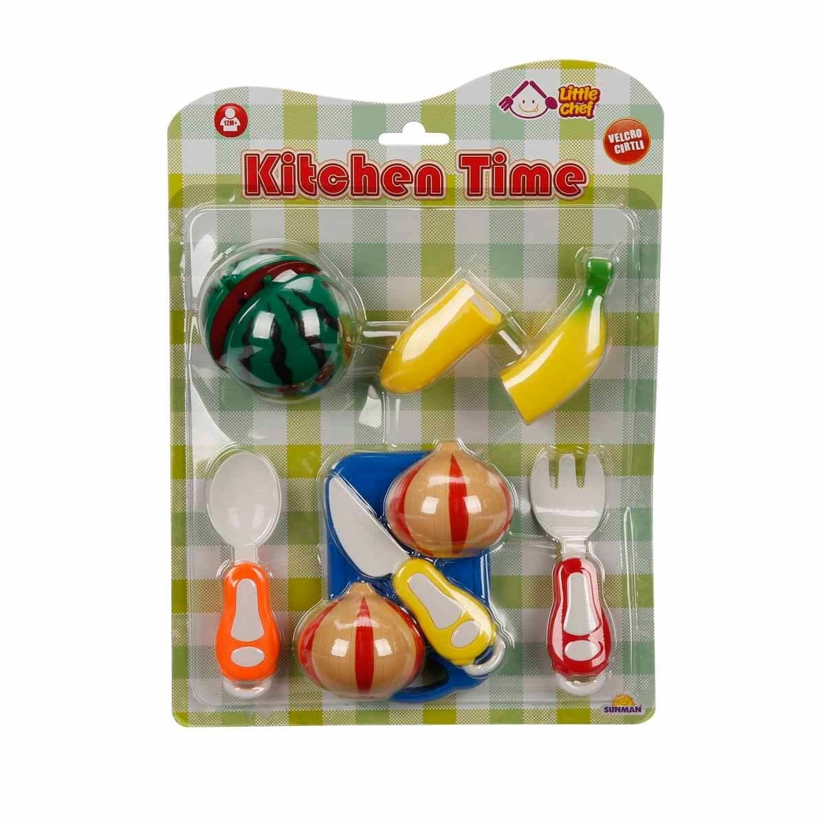 LITTLE CHEF KESME TAHTALI SEBZE VE MEYVE SETI Diğer S00003711
