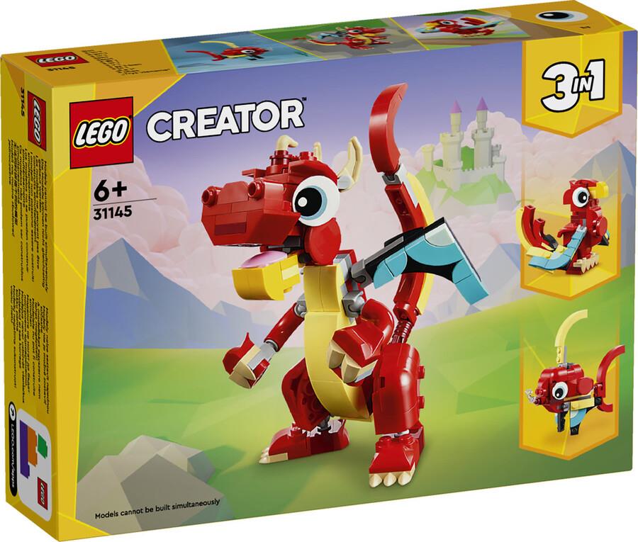 Lego Creator Kırmızı Ejderha 31145 Lego LMC31145