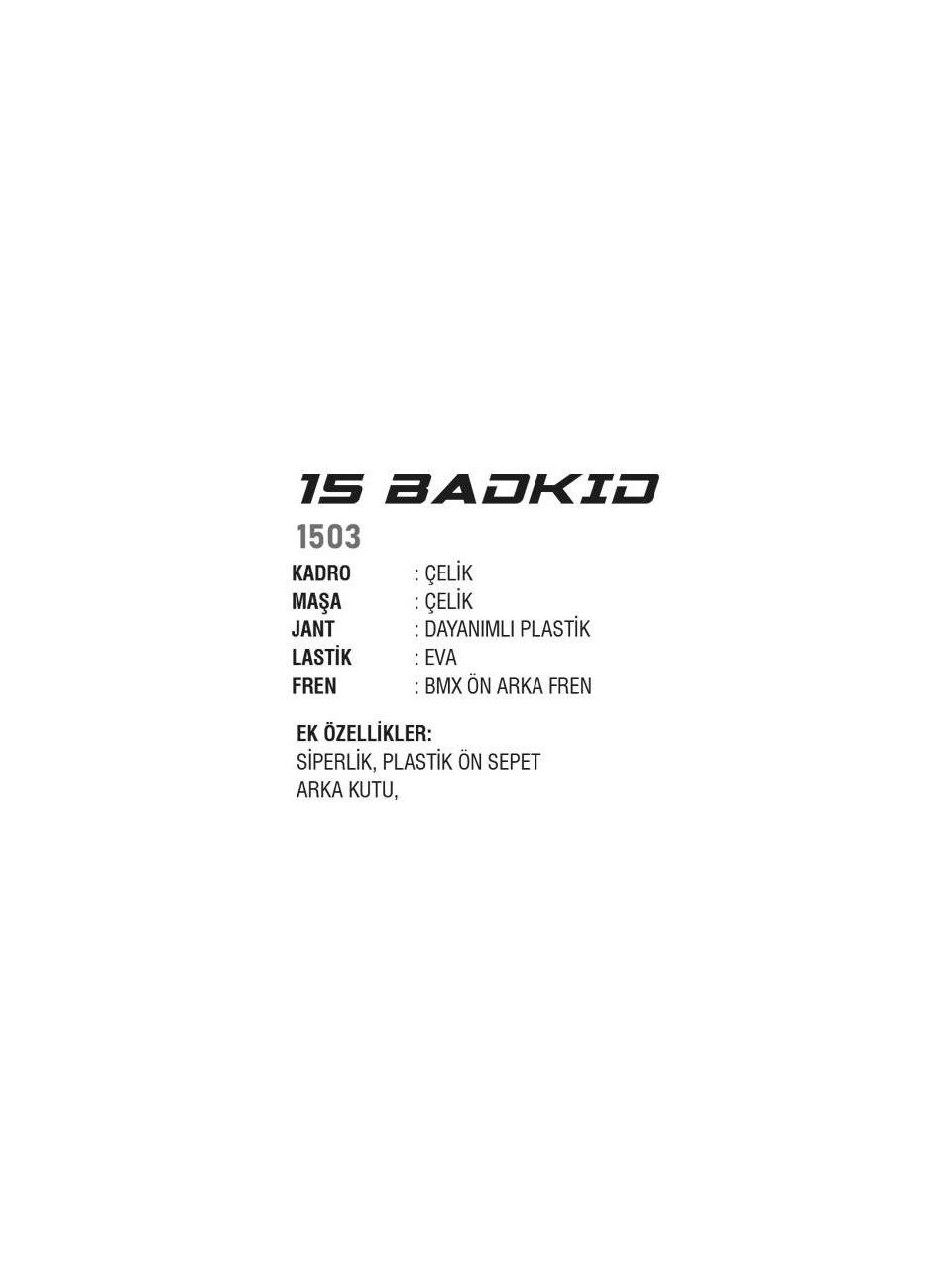 Mito 15 Jant Mavi Bisiklet Diğer MIT 15 M