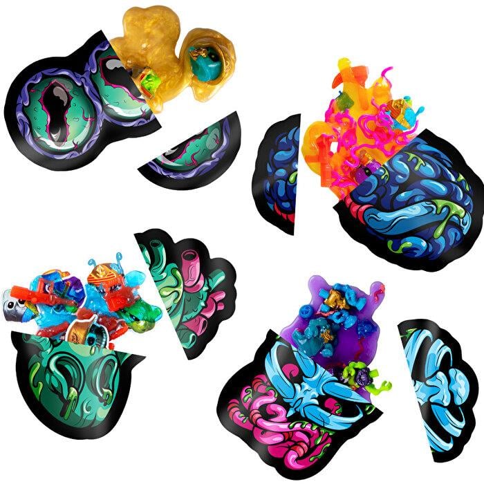 TREASURE X MEGA ALIEN DISSECTION SUPRIZ FIGUR Diğer TRR68000