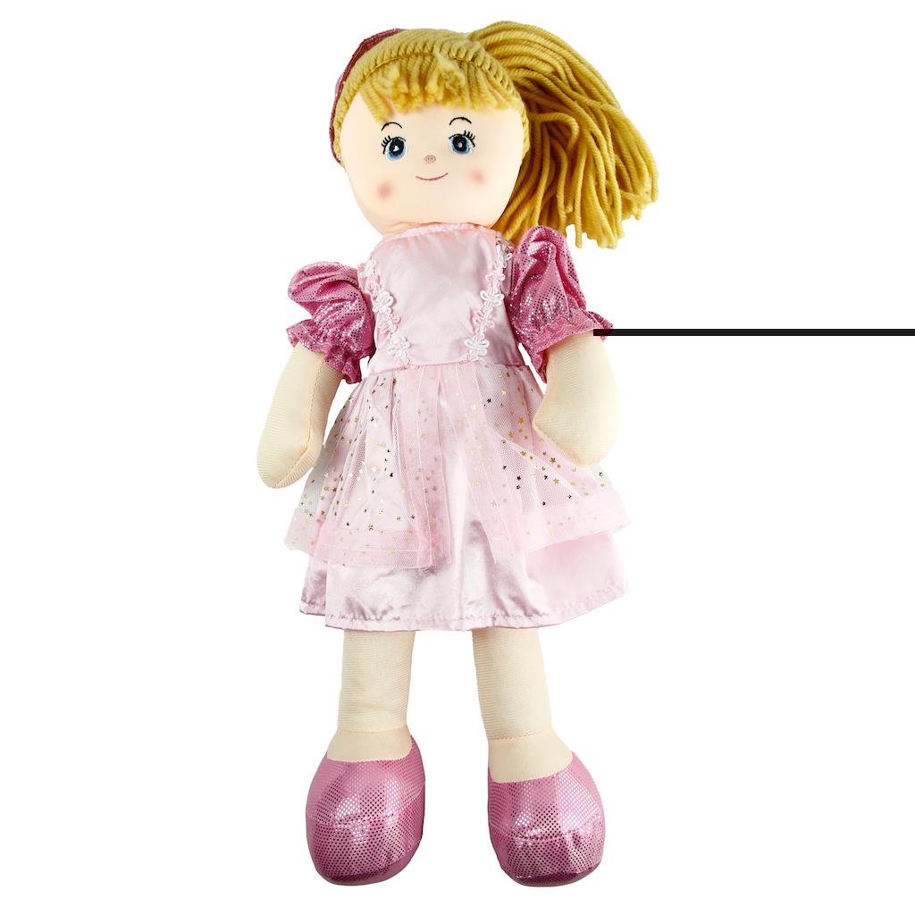 50 CM PARLAK ELBISELI BEZ BEBEK Diğer AY950C