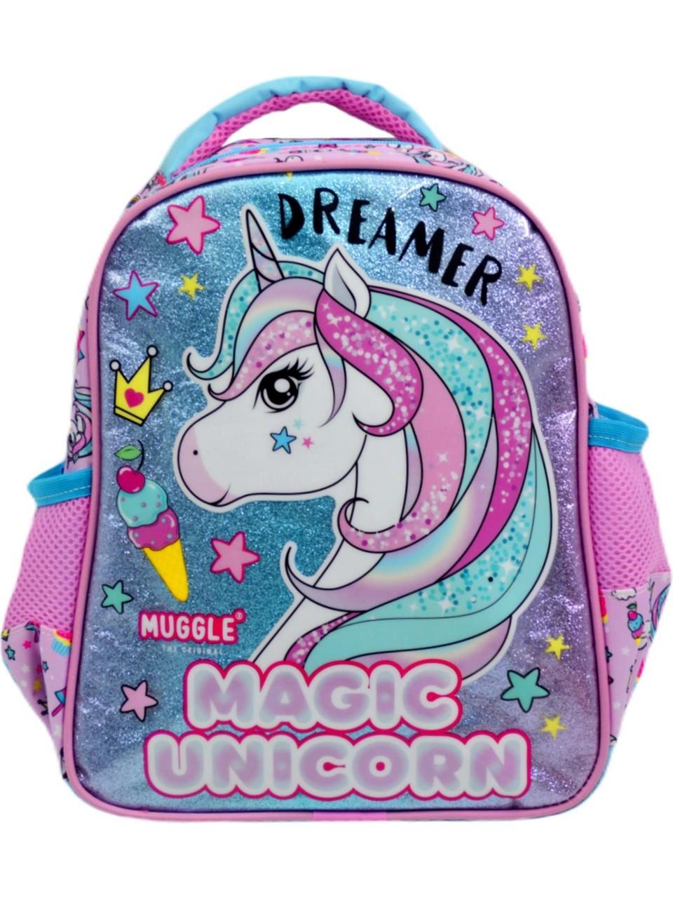MUGGLE UNICORN PEMBE ANAOKULU CANTASI 7848 Diğer MU 7848