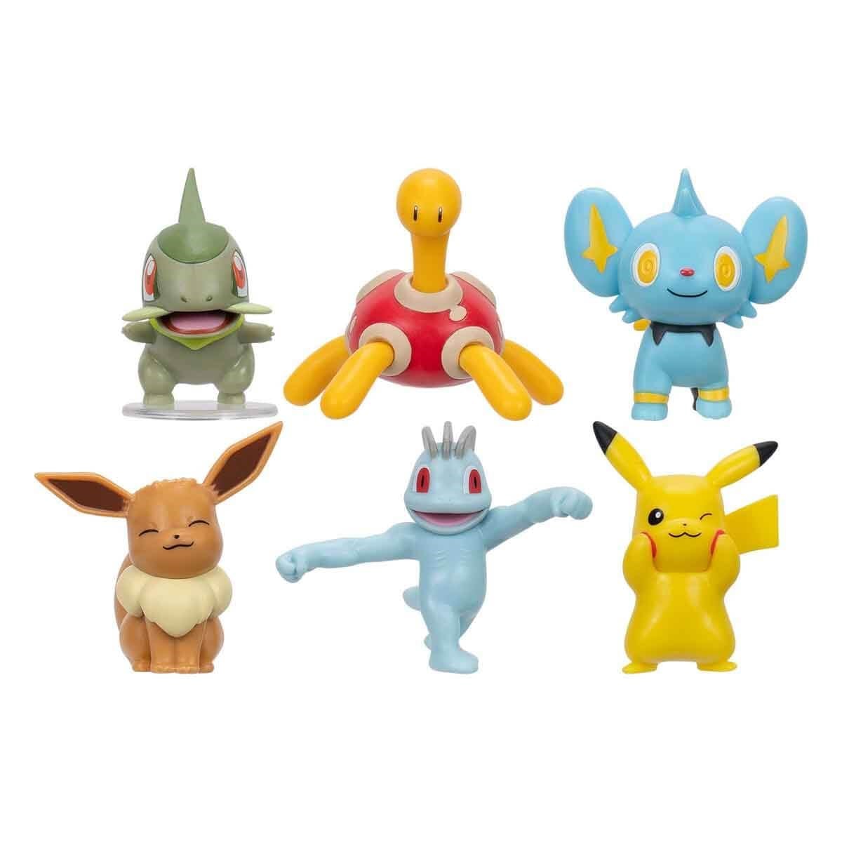 Pokémon Battle Multi Paket 6'lı Figür Seti PKW2469 E-PKW4099 Pokemon PKW4099