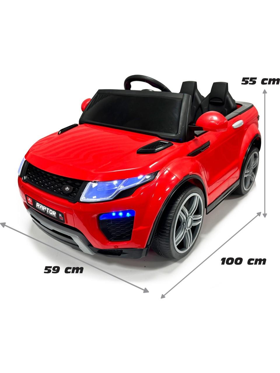 RAPTOR AKULU ARABA 12V KIRMIZI Diğer AKR 96 339 K
