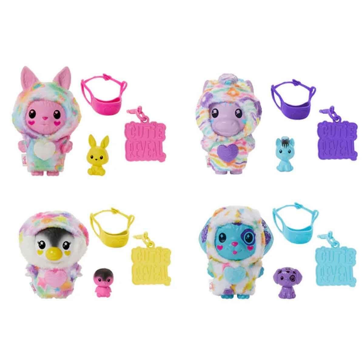 Barbie Cutie Reveal Hayvancıklar Rüya Renkler Serisi HRK47-HRK48 Barbie HRK48
