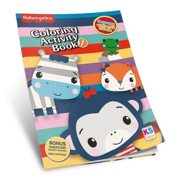 FISHER PRICE COLORING ACTIVITY BOOK 1 TR Diğer FP 13435