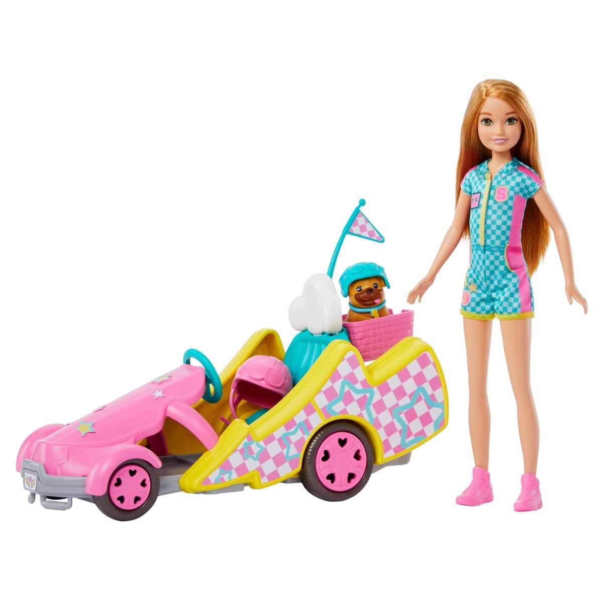 BARBIE STACIE VE GO KART ARABASI HRM08 Diğer HRM08