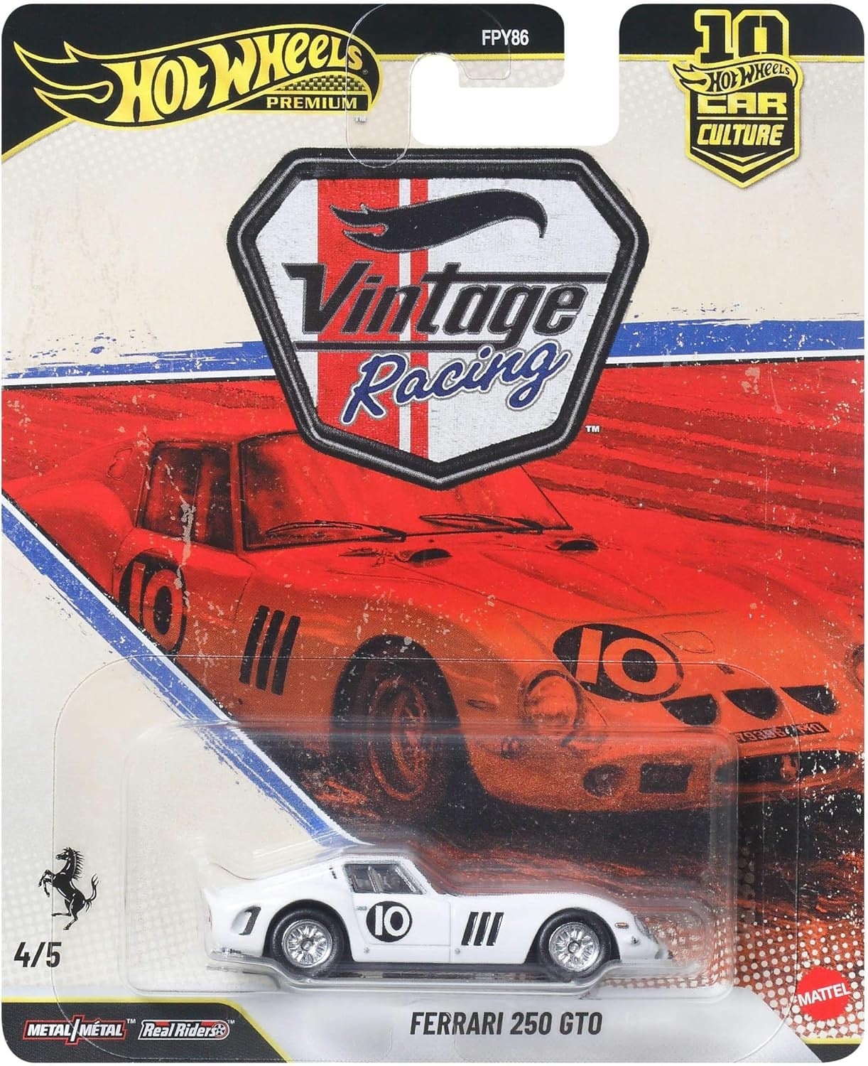 Hot Wheels Car Culture Arabalar Ferrari 250 GTO FPY86-JKF25 Hot Wheels JKF25