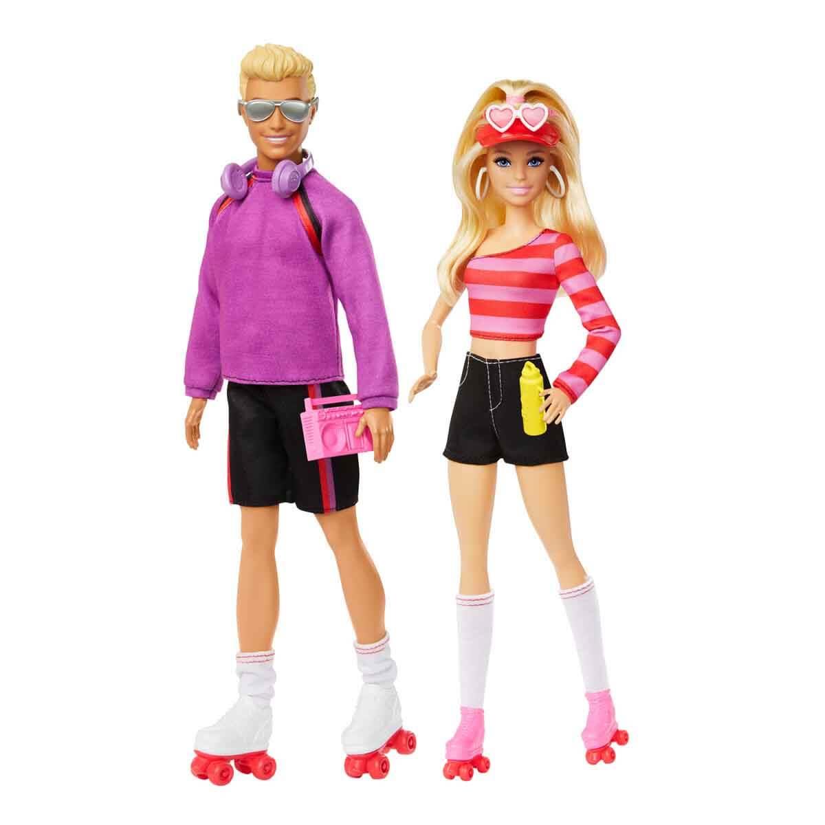BARBIE & KEN FASHIONISTAS 65. YIL 2LI PARTI BEBEKLERI HXK90 Diğer HXK90