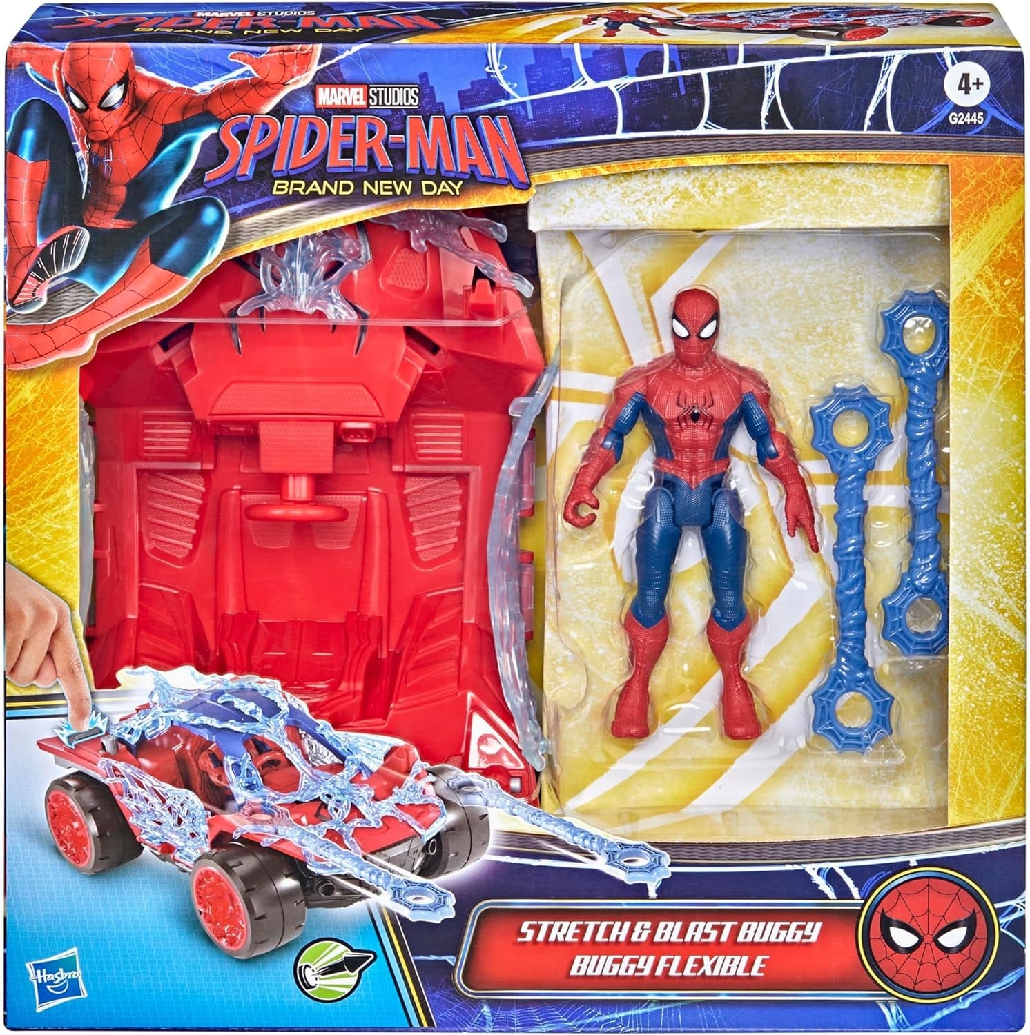 Spider-Man Brand New Day Actionverse Stretch & Blast Buggy G2445 	Marvel G2445