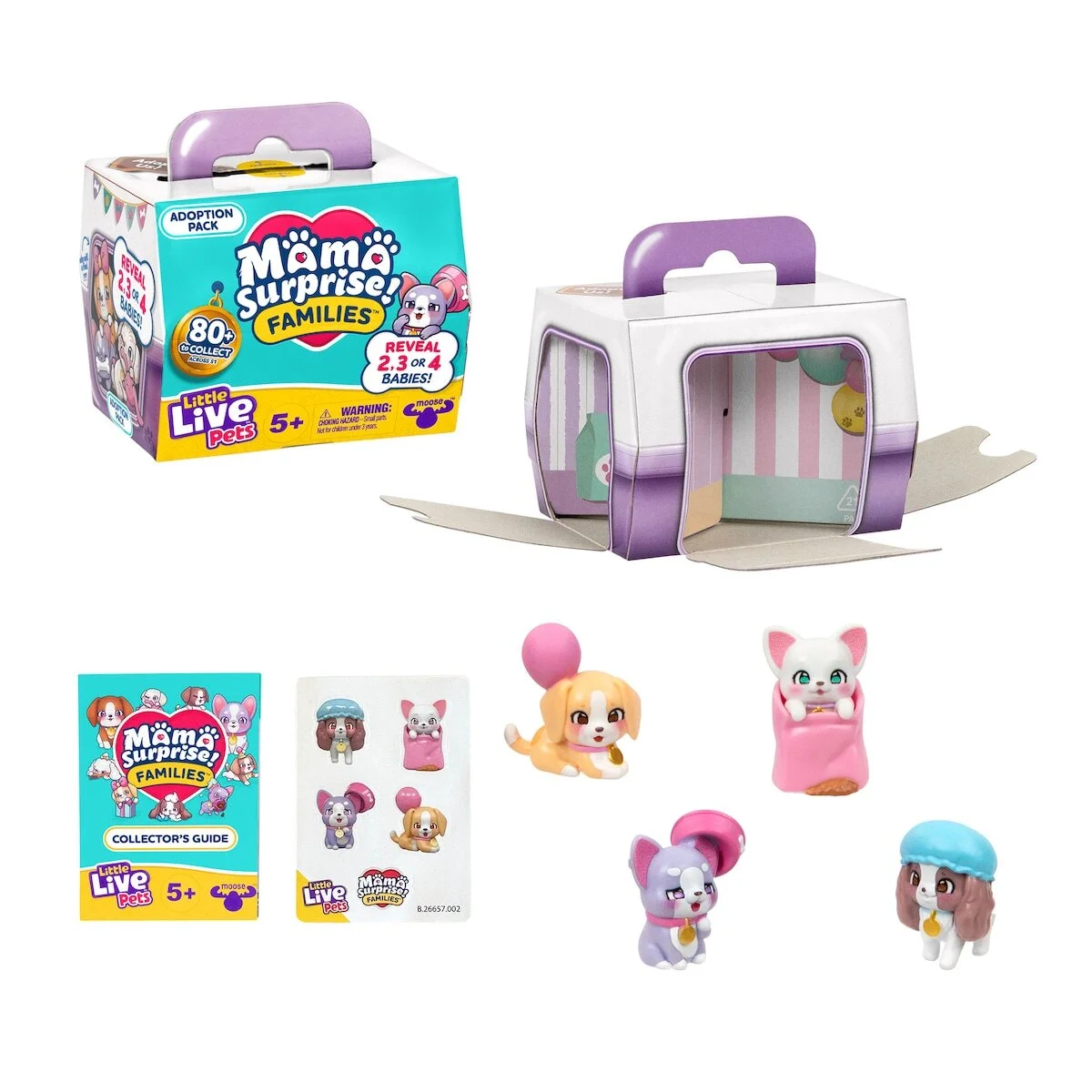 LITTLE LIVE PETS LIVE PETS MAMA SURPRISE FAMILIES DOGS LP305000 Diğer LP305000