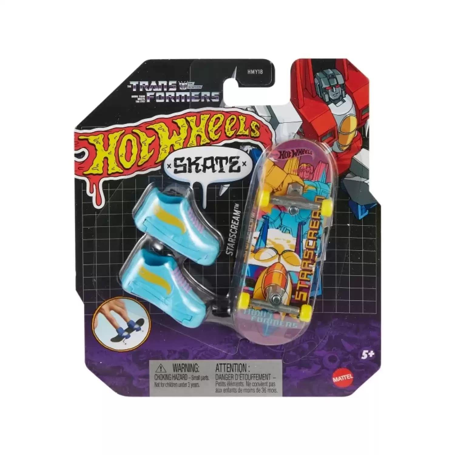 HOT WHEELS SKATE PARMAK KAYKAY VE AYAKKABI PAKETLERI STARSCREAM HMY18-HVK39 Diğer HVK39