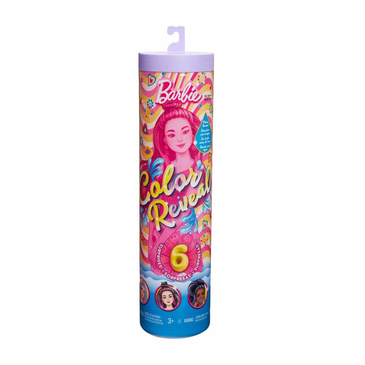 BARBIE COLOR REVEAL RENK DEGISTIREN BARBIE GOKKUSAGI SERISI SURPRIZ PAKET HRK06 Diğer HRK06