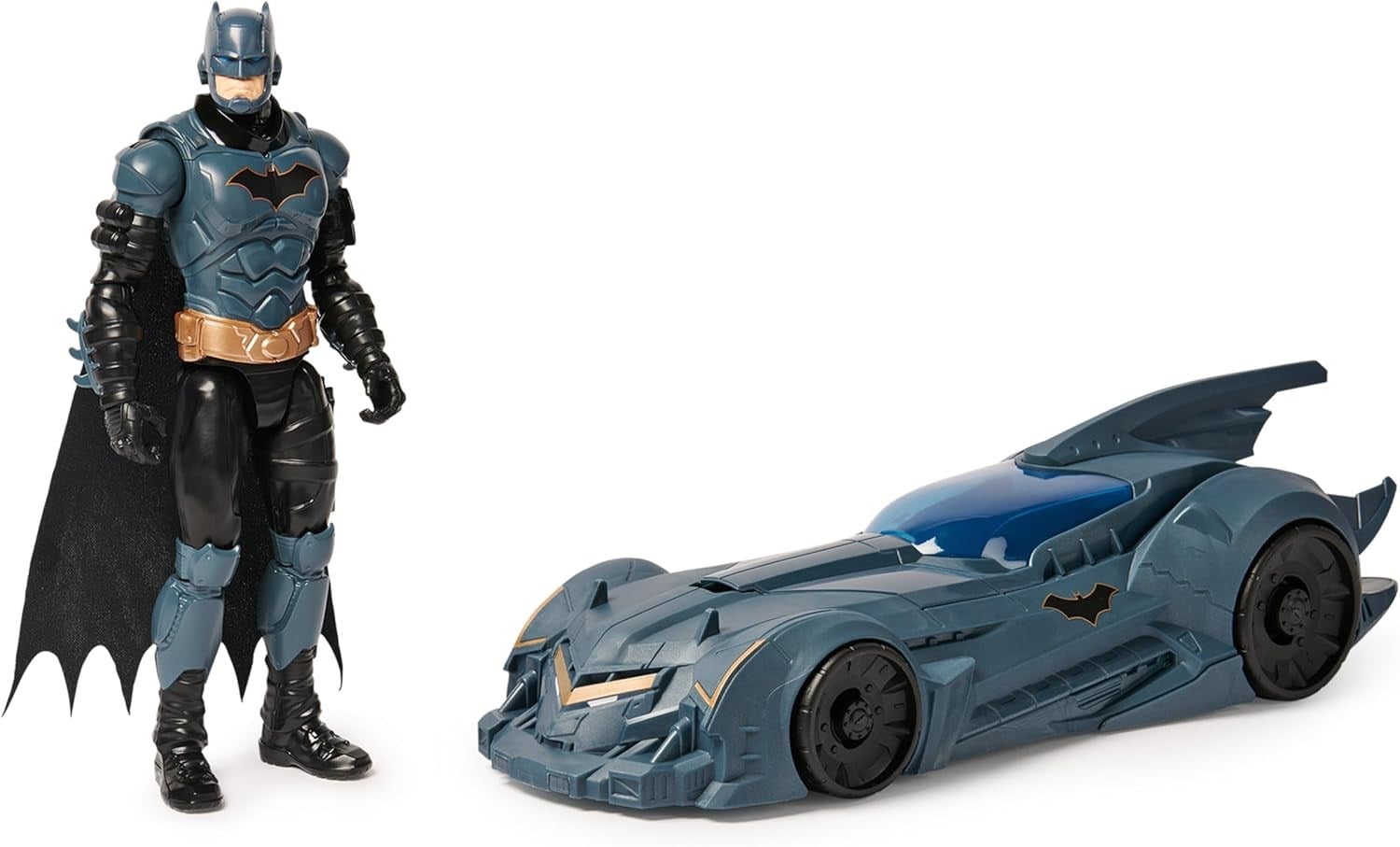 DC Batman Batmobile Araba ve Aksiyon Figürü 6070521 Spin Master SPM 6070521