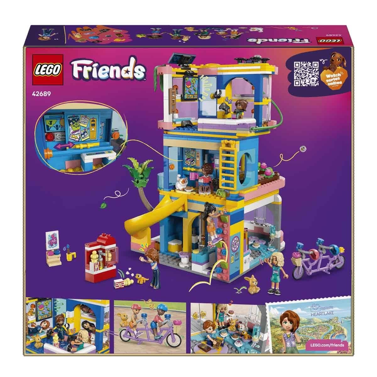 LEGO FRIENDS HEARTLAKE SEHRI FRIENDS KULUP EVI 42689 Diğer LGF42689