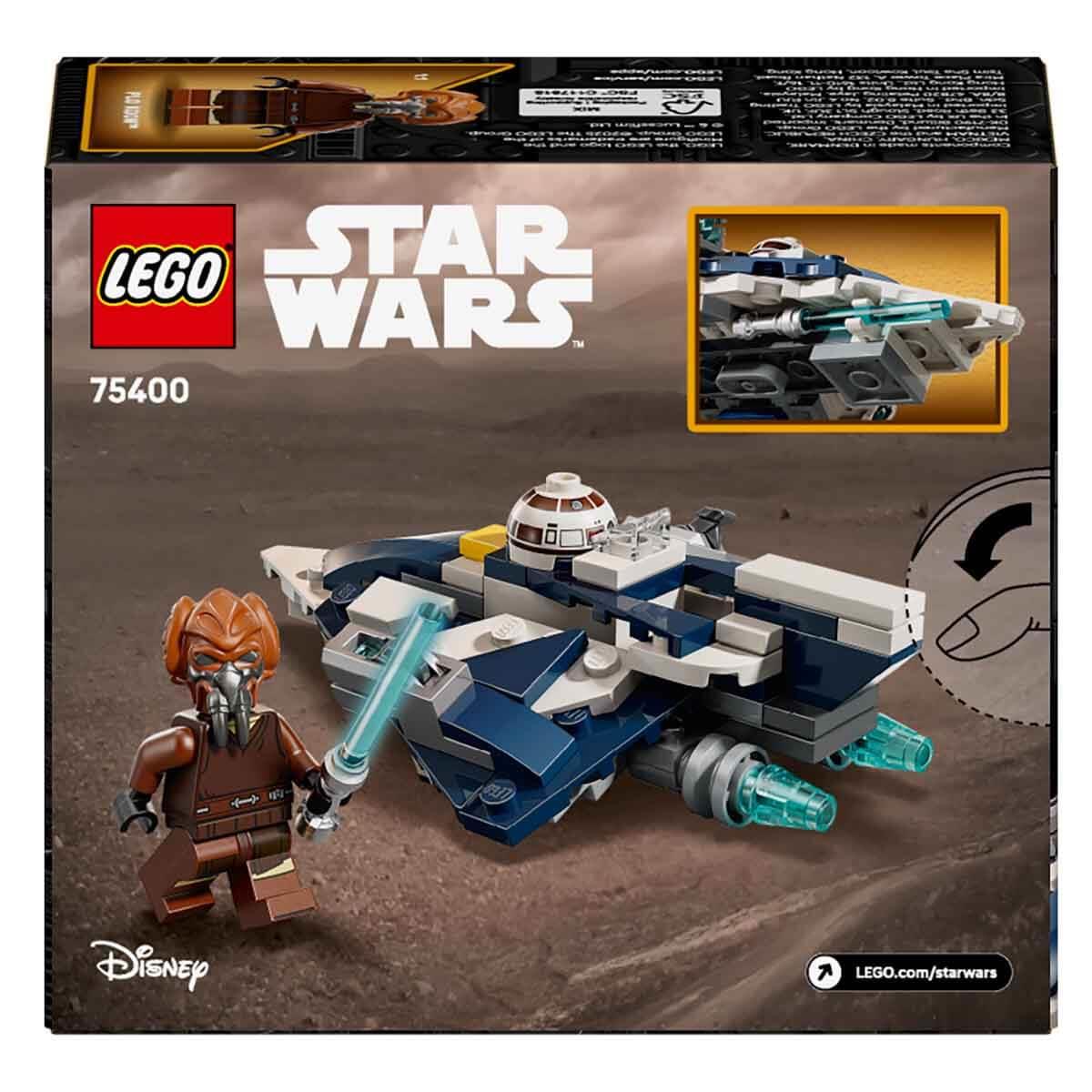 LEGO STAR WARS PLO KOONUN JEDI STARFIGHTER MIKRO SAVASCISI 75400 Diğer LSW75400