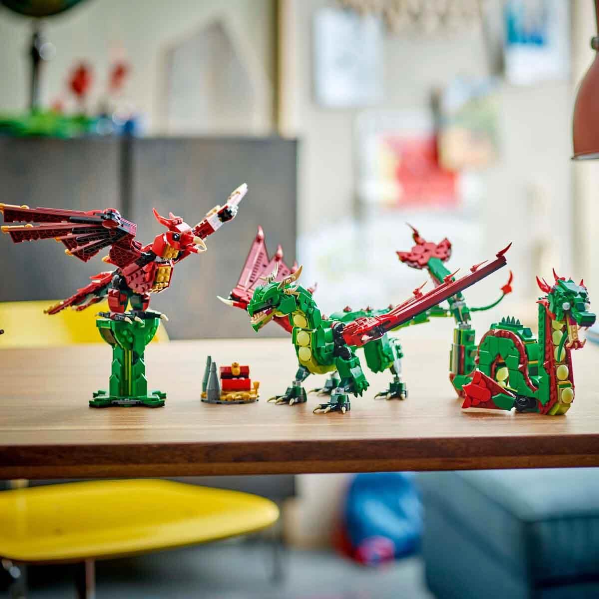 LEGO CREATOR 3’U 1 ARADA ORTA CAG EJDERHASI 31161 Diğer LMC31161