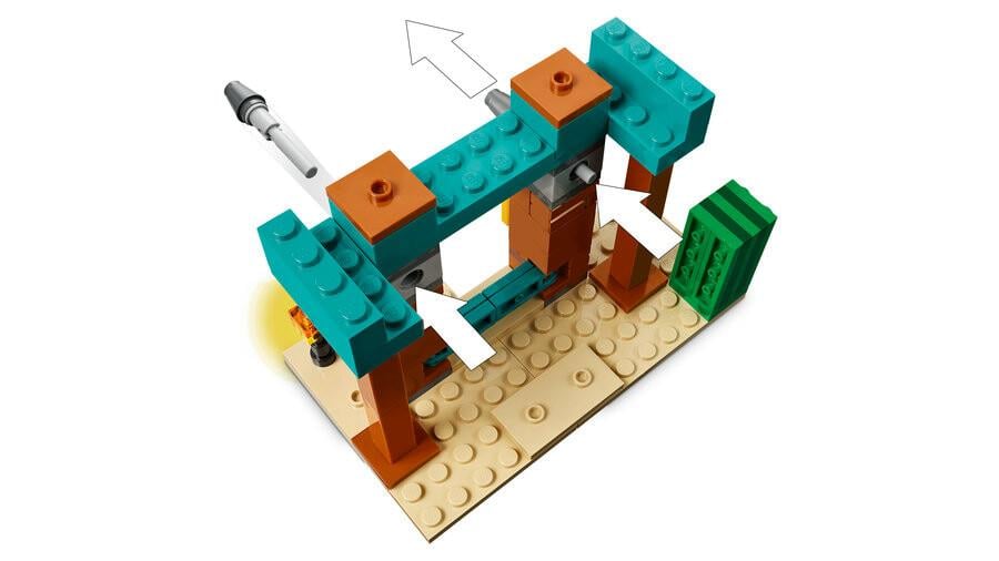 LEGO MINECRAFT SERSERI KOYLU COL DEVRIYESI 21267 Diğer LMN21267