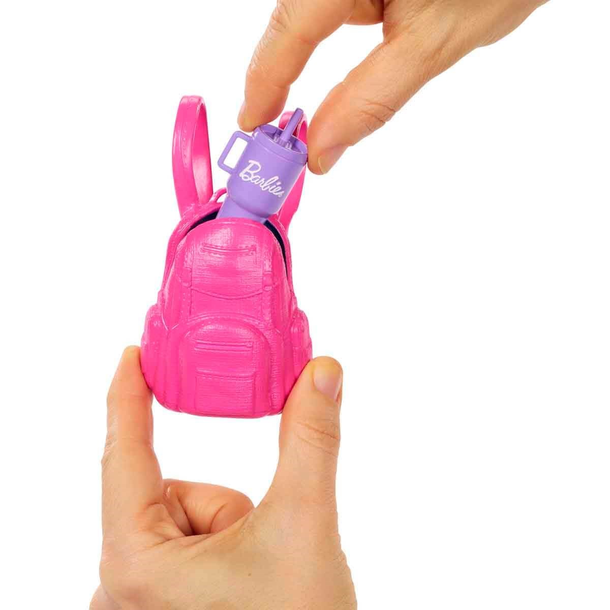 BARBIE MALIBU BEBEK VE AKSESUAR SETI JJV59 Diğer JJV59