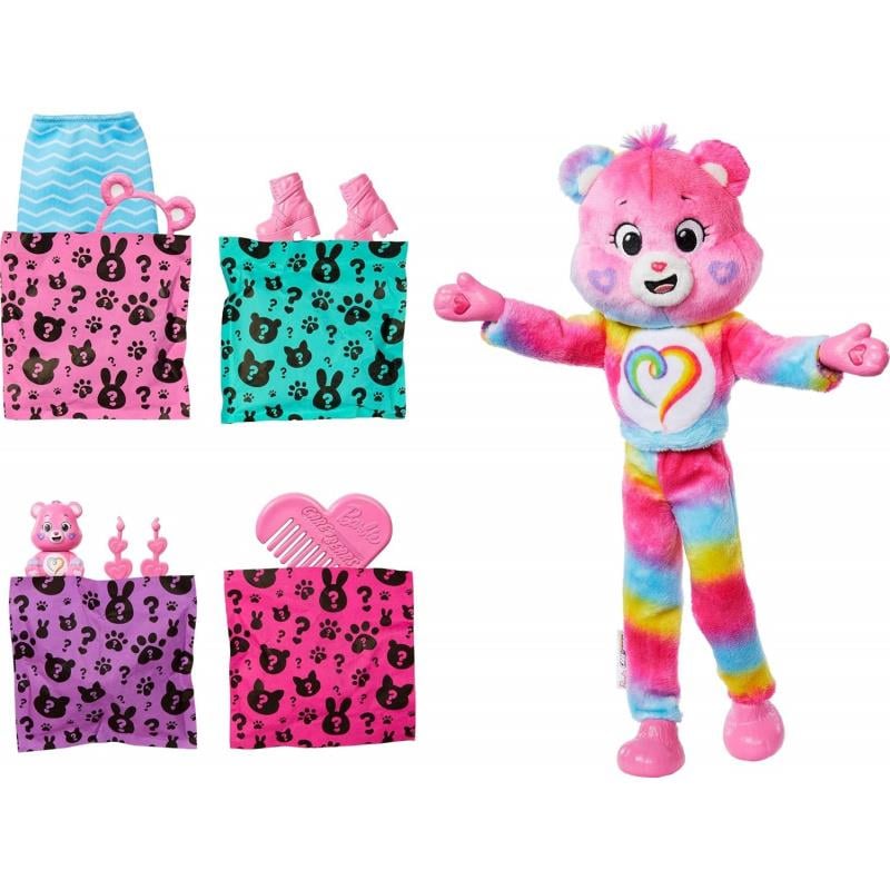 Barbie Cutie Reveal Care Bears Bebek ve Aksesuarları Serisi 2 JFV59-JFV60 Barbie JFV60