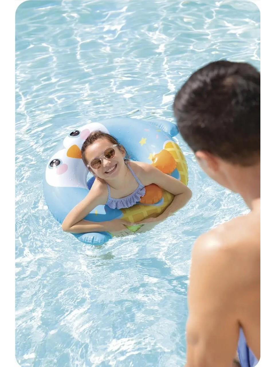 Intex Sevimli Hayvanlar Figürlü Simit (8+ Yaş) Penguen 59266 Intex VAR59266 P