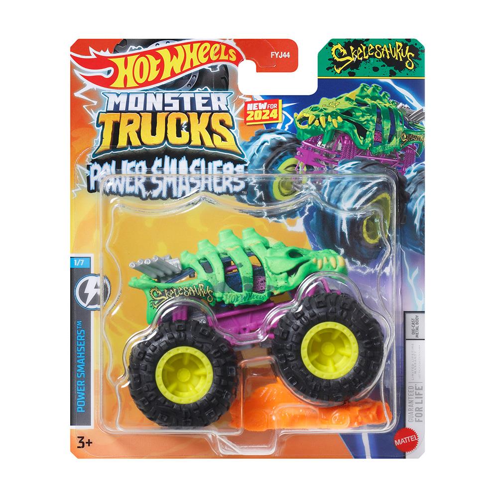 Hot Wheels 1:64 Monster Trucks Arabalar Skelsaurus FYJ44-HTM30 Hot Wheels HTM30