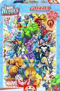 Educa Marvel Hereos, Marvel 500 Parça Puzzle Educa HD15560
