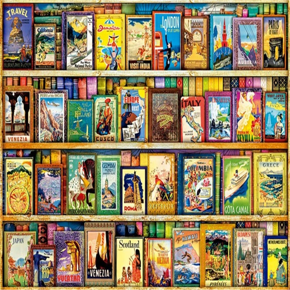 Educa World Travel Guides 1000 Parça Puzzle
