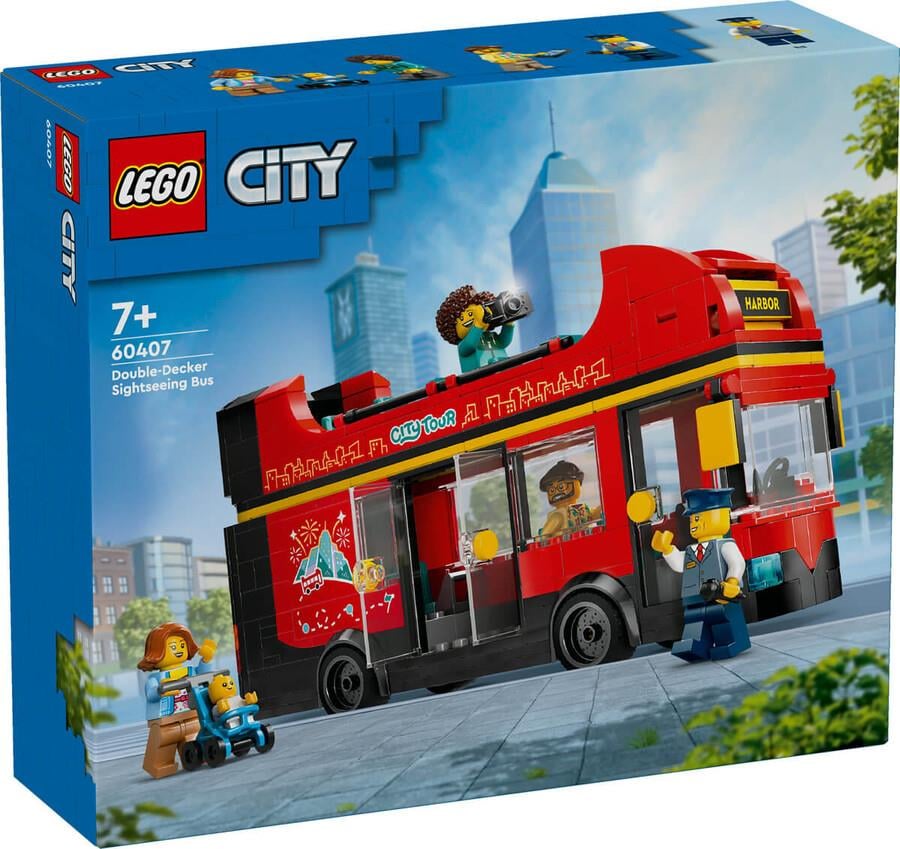 LEGO CITY KIRMIZI IKI KATLI GEZI OTOBUSU 60407 Diğer LSC60407