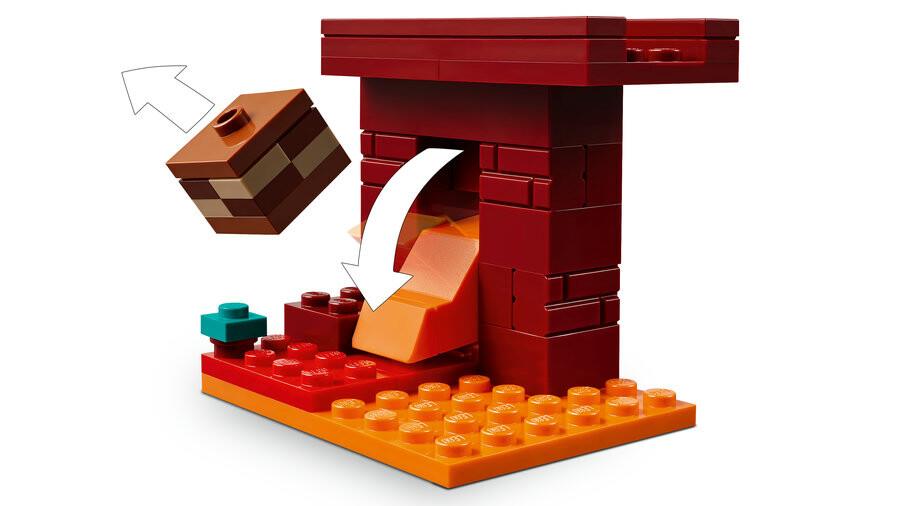 LEGO MINECRAFT NETHER LAV SAVASI 21266 Diğer LMN21266
