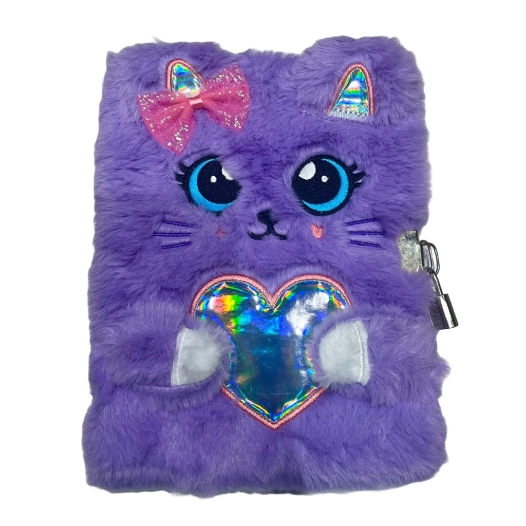 Lilamor Peluş Defter 15X21 PD06 (6 ASS.) Lilamor LLM DF1521 PD06