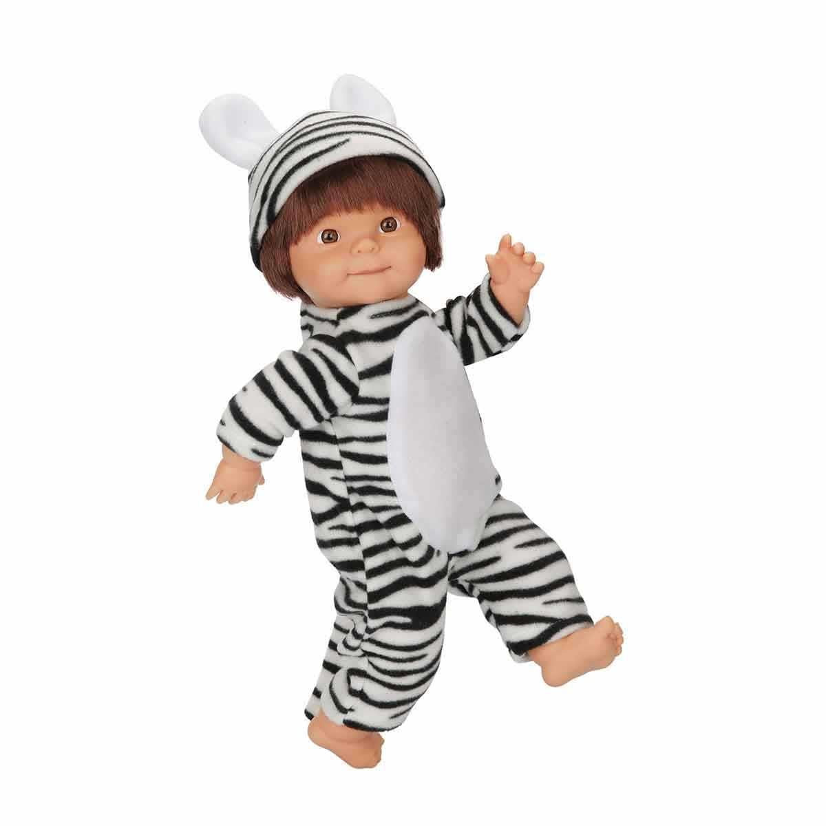 BEBELOU HAYVAN KOSTUMLU 40 CM ZEBRA BEBEK Sunman S00040041 Z