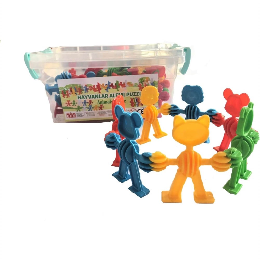 Hayvanlar Alemi Puzzle Büyük Boy Efe Oyuncak EFE 402