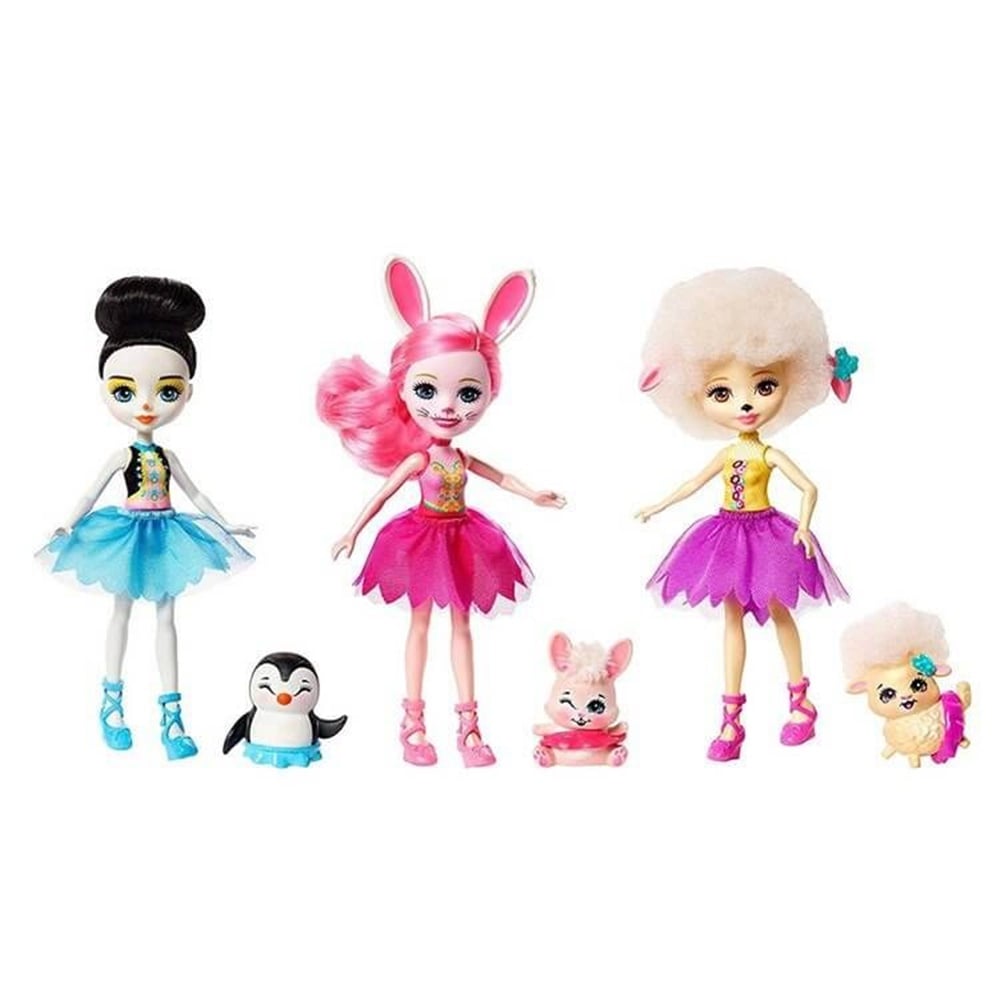 Enchantimals Üçlü Bebek Seti FRH55 Enchantimals FRH55