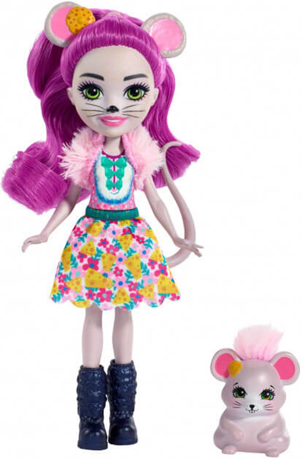 Enchantimals Ana Karakter Bebekler Mayla Mouse Ve Fondue Dvh87-Fxm76 Enchantimals FXM76